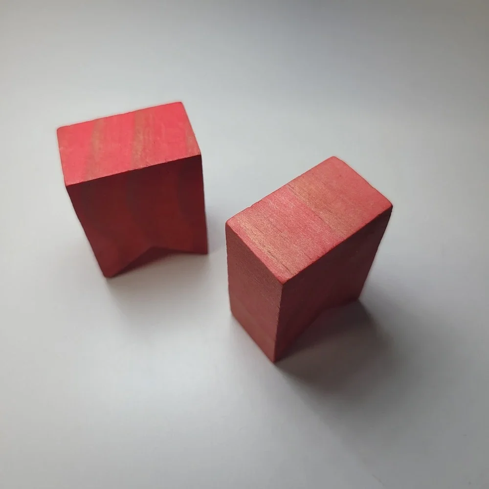 Unbranded red wooden